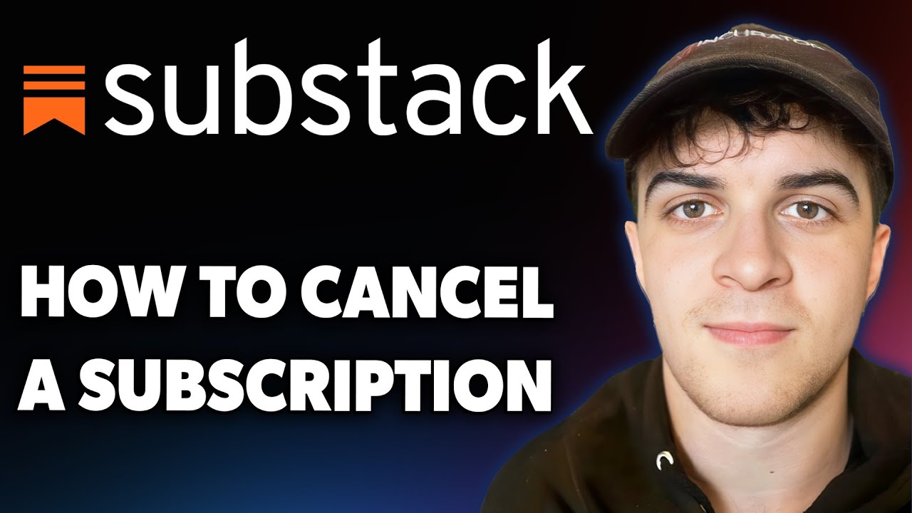 How to Cancel a Substack Subscription [2025 Full Guide] - YouTube