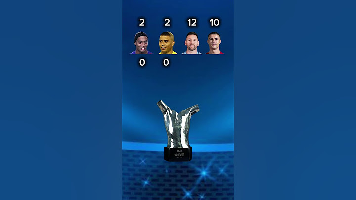 Comparer : Ronaldinho vs Ronaldo nazario vs Messi vs Cristiano Ronaldo