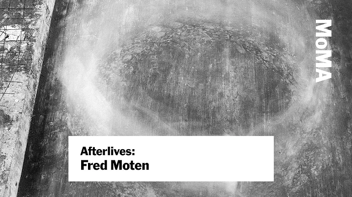 Fred Moten: "Blackness and Nonperformance" | AFTERLIVES | MoMA LIVE