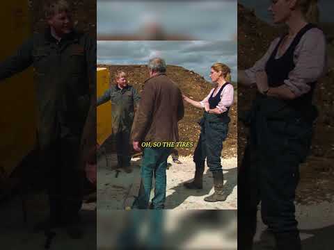 Two legends of the same generation...😎#jeremyclarkson #farming