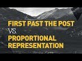 First past the post vs. proportional representation