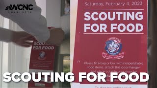 Troop 3 in Charlotte starts Scouting for Food