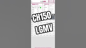 Un Caso de error CH150 en VRF LG