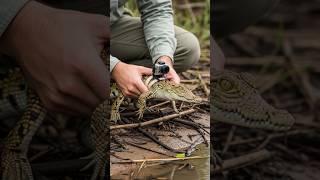 Real Crocodile Pov Inside Hidden Underground Chamber