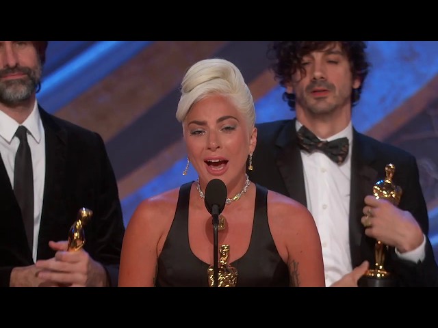 "Shallow" from "A Star Is Born" wins Best Original Song | Lady Gaga | 91st Oscars (2019)