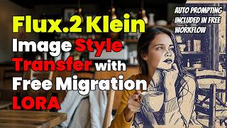 ComfyUI Tutorial : Style Transfer With Flux 2 Klein & Migration Lora