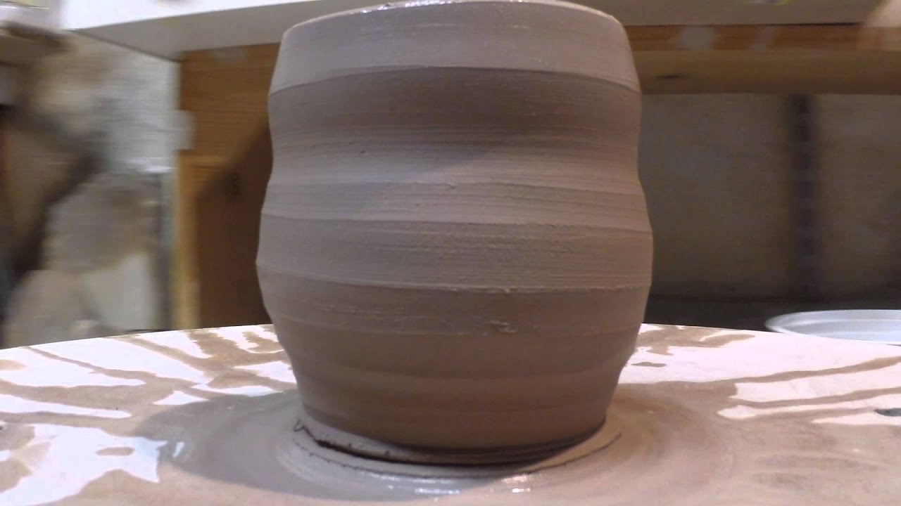 Rogue Potters - Throwing a simple mug on the Pottery Wheel - YouTube