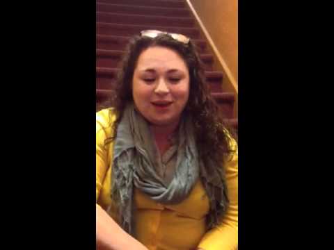 IU Opera iPhone INterviews with Albert Herring's E...