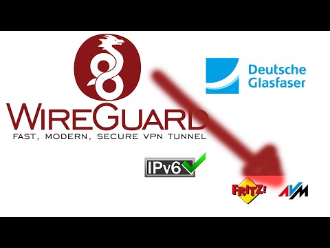 Wireguard mit Fritzbox Labor 7.39 - IPv6 Deutsche Glasfaser