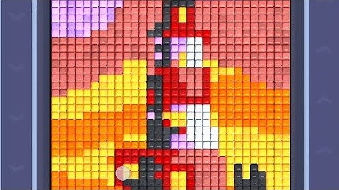 Pixel Flow Level 282. Walkthrough Gameplay 