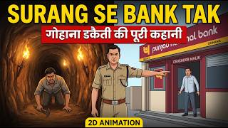 FROM TUNNEL TO BANK | The Complete Story of the Gohana Heist | CRIME DOCUMENTARY | 2D ANIMATION