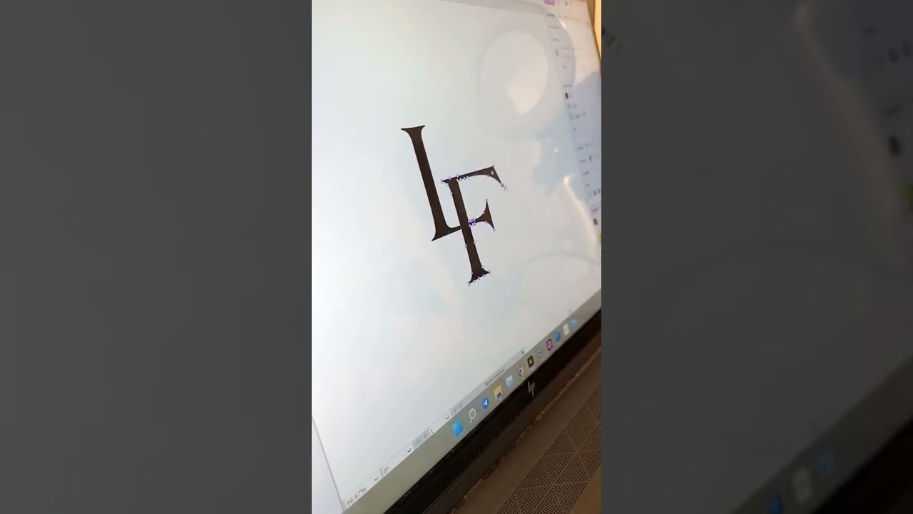 Make a logo with us ✨️ From the letters L + F