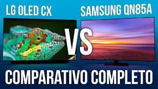 Samsung QN85A vs LG OLED CX: qual a melhor TV em JOGOS, FILMES e ESPORTES