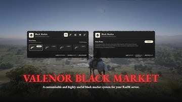 V-Black Market | Most Advanced Black Market System | RedM Script
