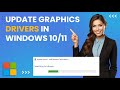 How to update graphics drivers in windows 10  11