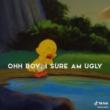 Nobody loves me,cute and lovely duck