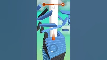 Stack Ball game level 7 | #stackball#shortsviral#