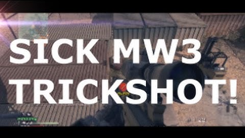 SICK MW3 TRICKSHOT!