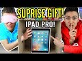 WHAT'S IN THE BOX CHALLENGE **SURPRISE GIFT** he goes crazy!