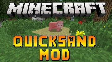 Minecraft Mod Review: QUICKSAND MOD