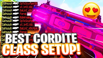 BEST CORDITE CLASS SETUP after 1.23 UPDATE in COD BO4