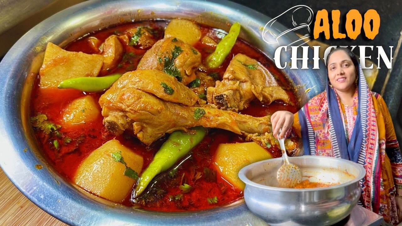 Aloo Chicken Ka Salan | आलू चिकन का पतला Shorba | Bawarchi Style Dawaton Wala Salan | Vlog 2025