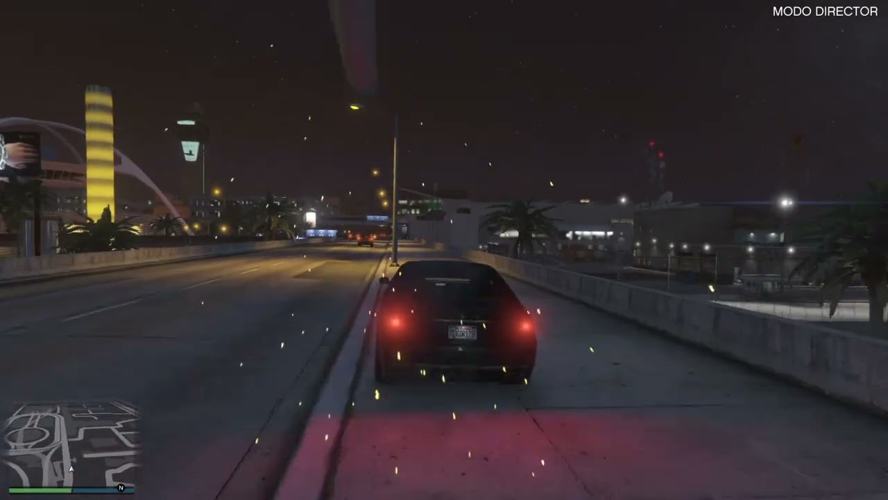 CAOS AÉREO NOCTURNO