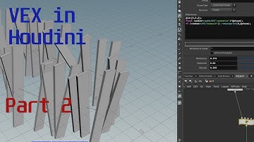 VEX in Houdini PART 2. Randomization,geometry attributes