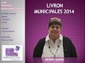 Municipales 2014  boyron chantal  ensemble rassemblons livron