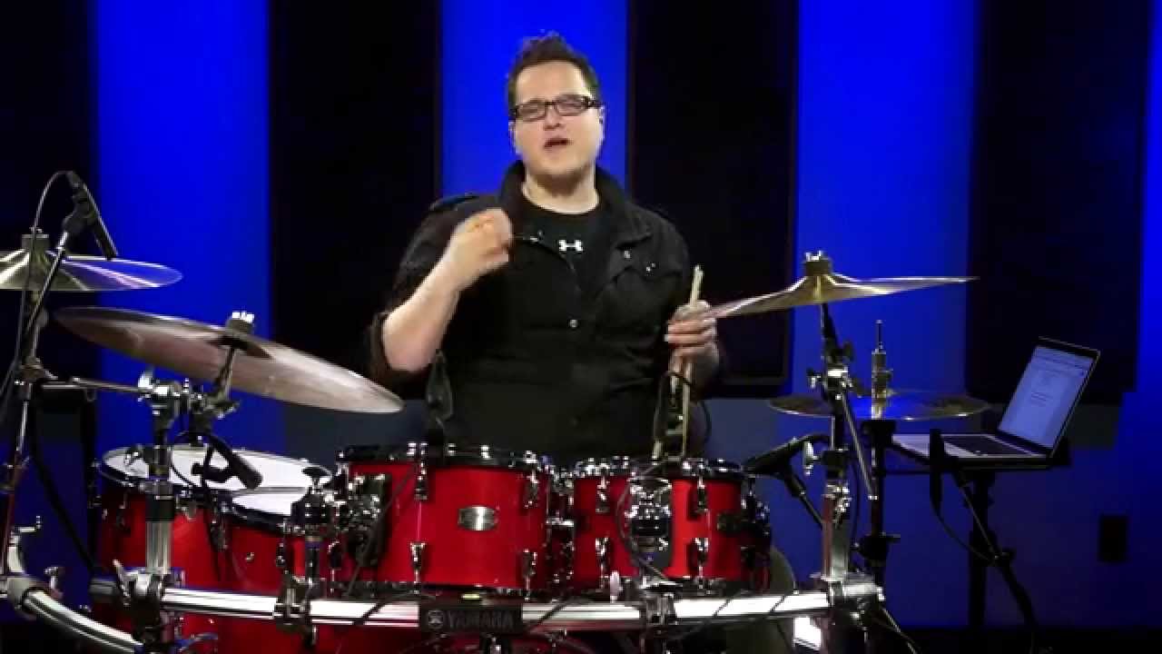 AC/DC style drum playalong, with Rhythm and Drumeo - YouTube
