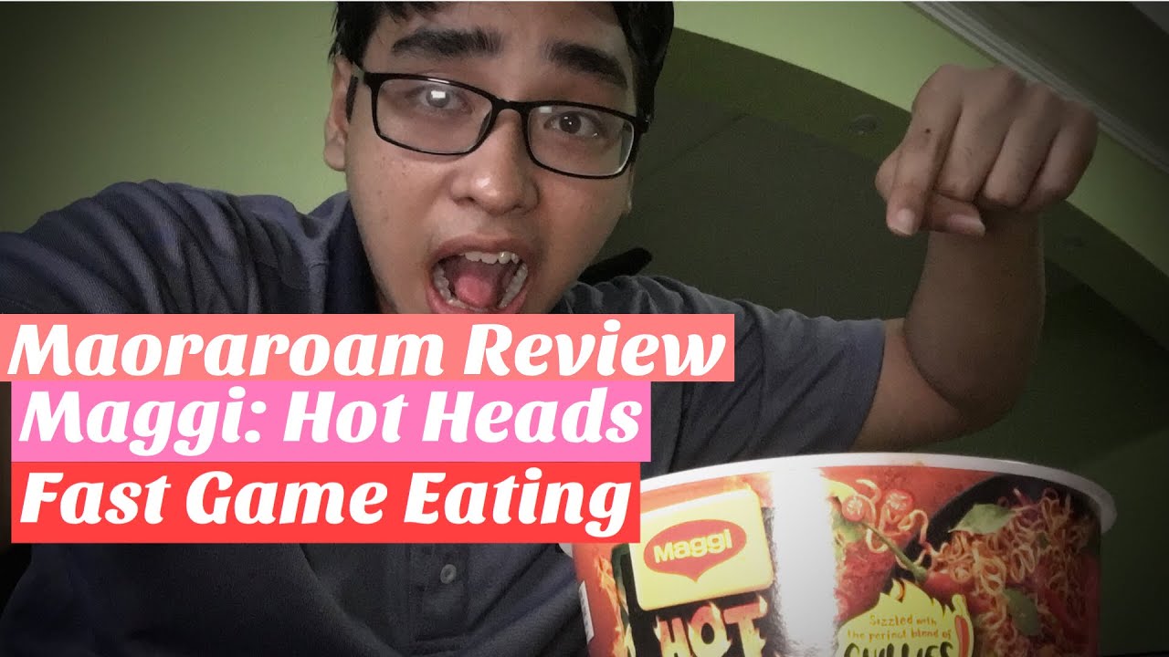 Reviewing Maggi: Hot Heads! Fast Game Eating - YouTube
