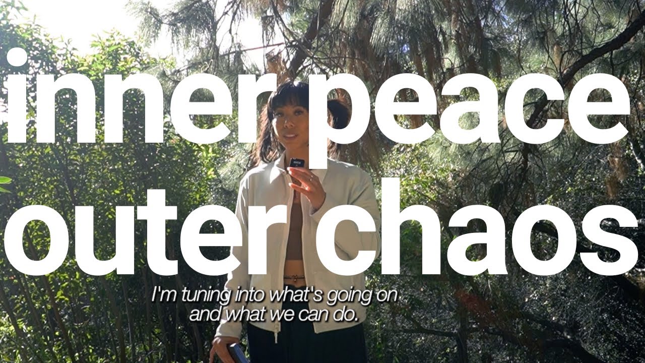 finding inner peace during chaos | candid yoga reflections