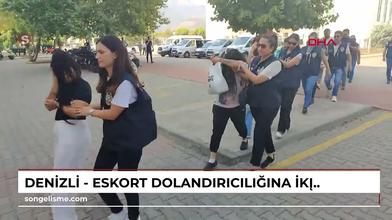 Denizli - Eskort dolandırıcılığına ikinci dalga operasyonu; 9 tutuklama
