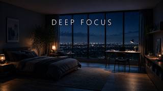 Deep Focus Music for Work & Study | 2 Hours, Ambient Focus Beats, No Vocals