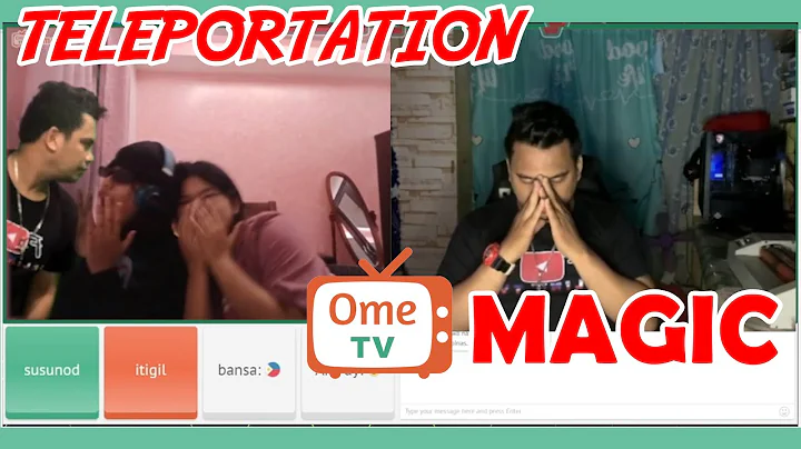 TELEPORTATION | OME TV | OMEGLE | MAGIC