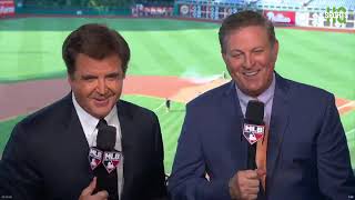 MLB Network Showcase Intro between the Braves and Phillies on 6/29/2022