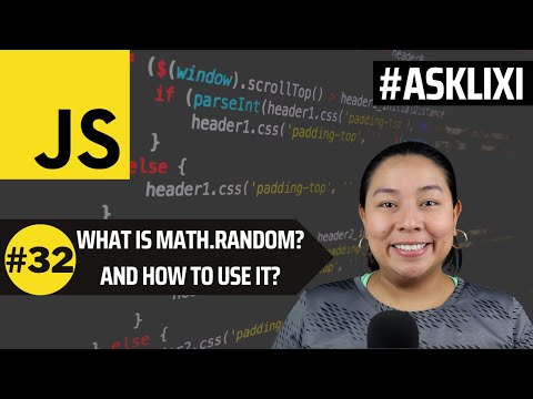 Chapter 32: Javascript Tutorial - What is Math.random in javascript? how can I use math.random?