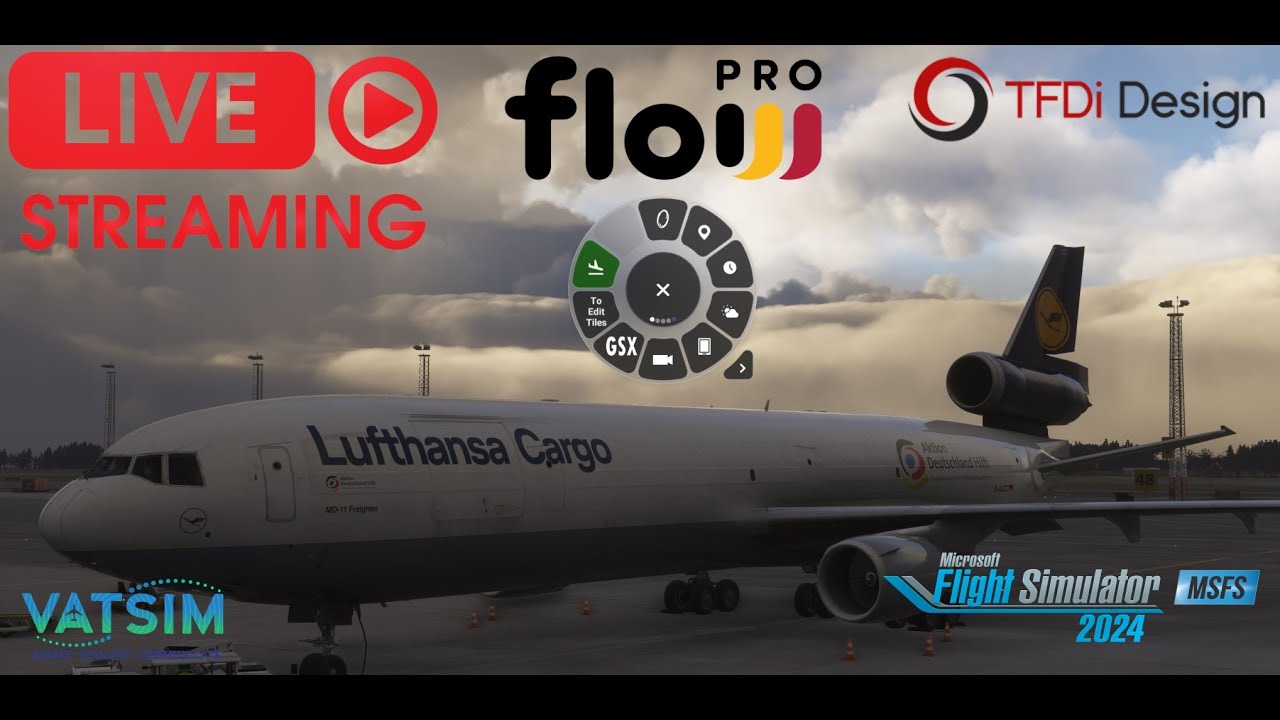 FS24 | //42 Flow Pro @ MSFS2024 | LANDVETTER GOT ✈ FRA FRANKFURT | TFDi MD-11F | VATSIM