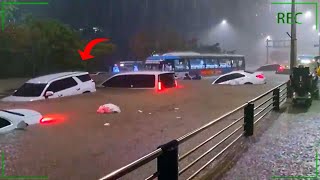 Scariest STORM Moments In South Korea Caught On Camera #3