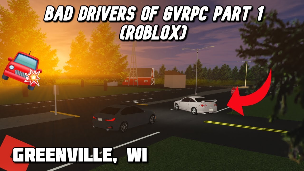 Bad Drivers Of Gvrpc Part 1 Roblox Greenville Roleplay Gvrpc Youtube - greenville roblox rp youtube