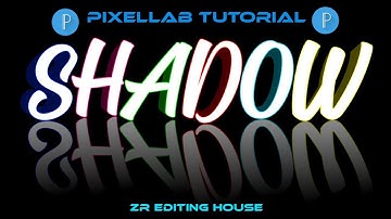 How To Edit 3d Name In Pixellab | Shadow Effect Text | Editing Tutorial