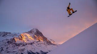 Two Olympic champions Iouri Podladtchikov & Gian Simmen light up the halfpipe in Switzerland