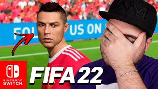 QUE PALHAÇADA É ESSA EA? JOGANDO FIFA 22 NO NINTENDO SWITCH!