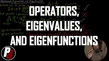 Operators, Eigenvalues, and Eigenfunctions | Physical Chemistry II | 3.3