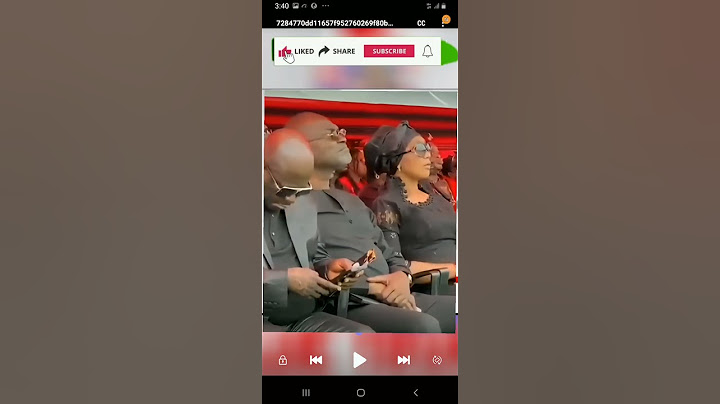 Kennedy Agyapong and his wife at national funeral service today