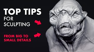 Top Tips for Sculpting in ZBrush