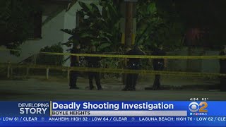 Man Shot Dead On 5 Freeway In Boyle Heights