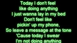 Lazy song -Bruno mars lyrics  - Durasi: 3:21. 