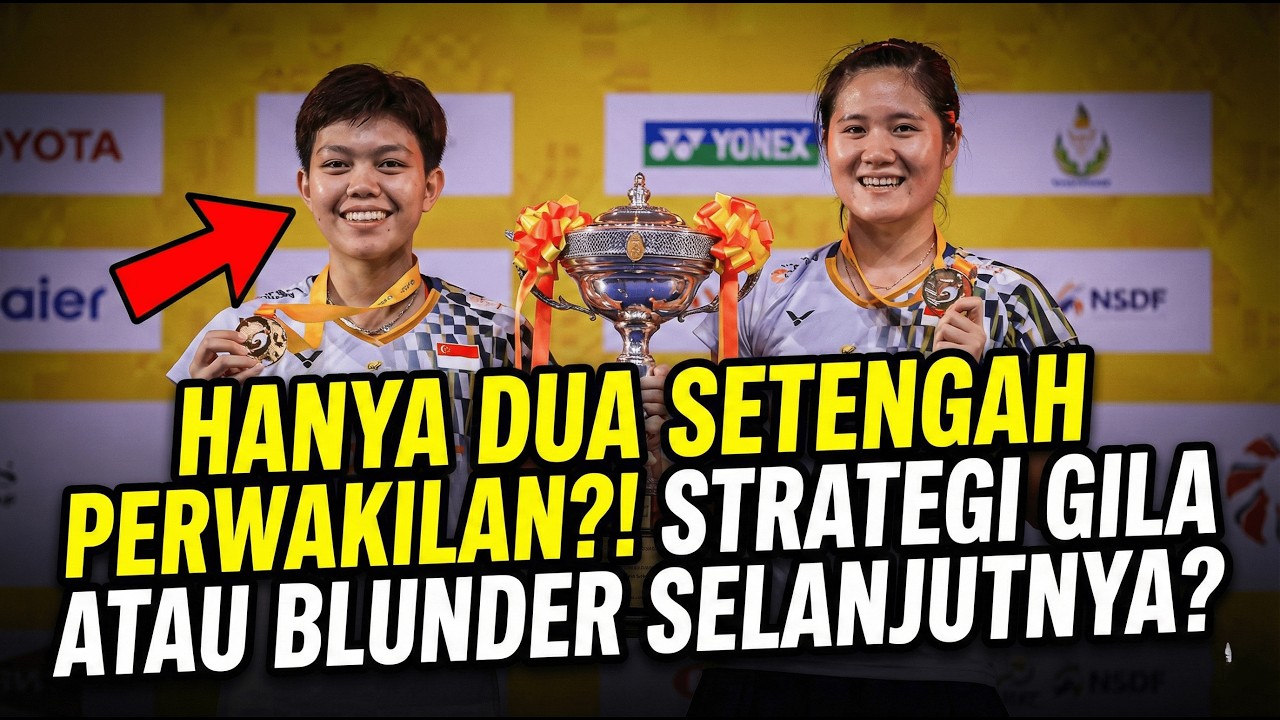 MENGEJUTKAN! INDONESIA CUMA KIRIM DUA SETENGAH WAKIL DI GERMAN OPEN 2026, STRATEGI ATAU BLUNDER?!