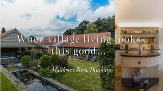 Where Modern Luxury Meets Rustic Charm... Malthouse Barn, Heacham